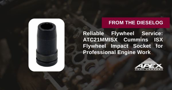 Reliable Flywheel Service: ATC21MMISX Cummins ISX Flywheel Impact Socket for Professional Engine Work